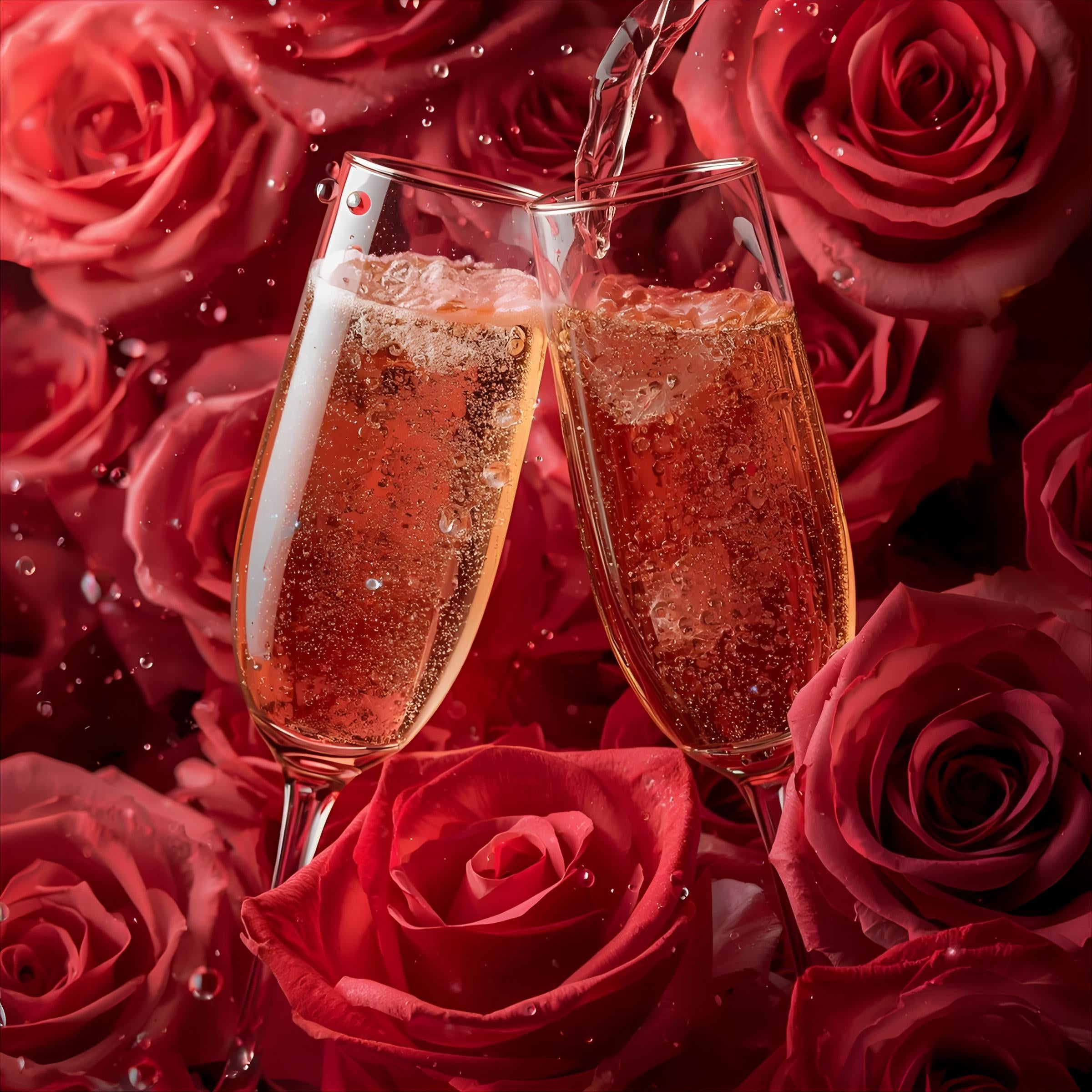 Champagne & Roses